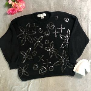 Kitty hawk vintage black sweater